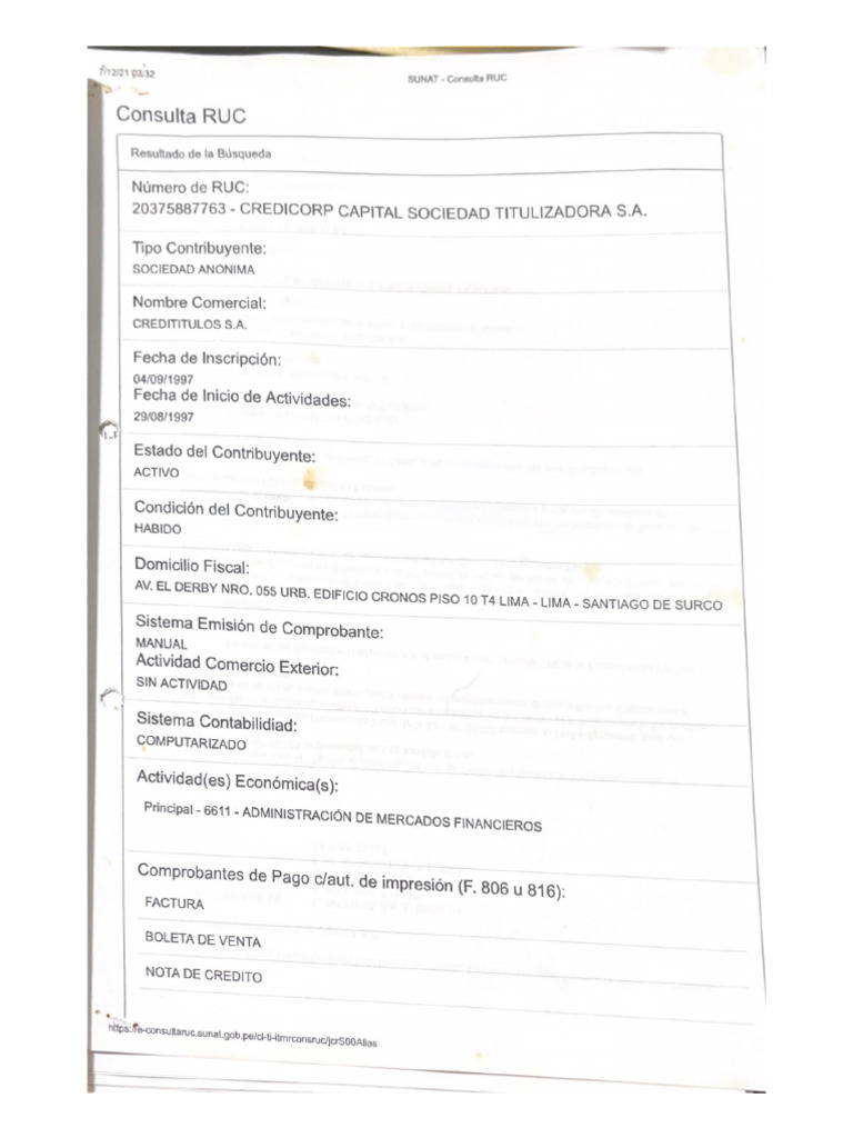 Sunat consulta ruc 2 pdf