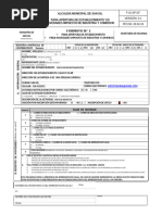 Formulario DS-FO-003 para Registro TSS | PDF | Documento de identidad