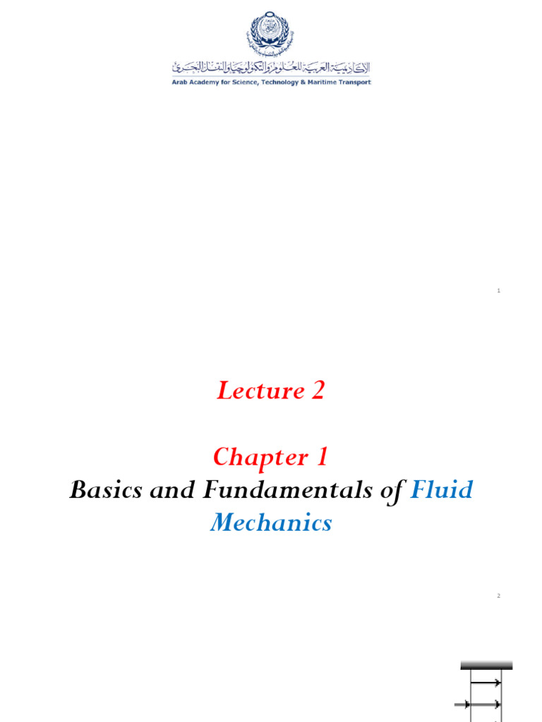 Fluid Mechanics Fundamentals Explained | PDF | Surface Tension ...