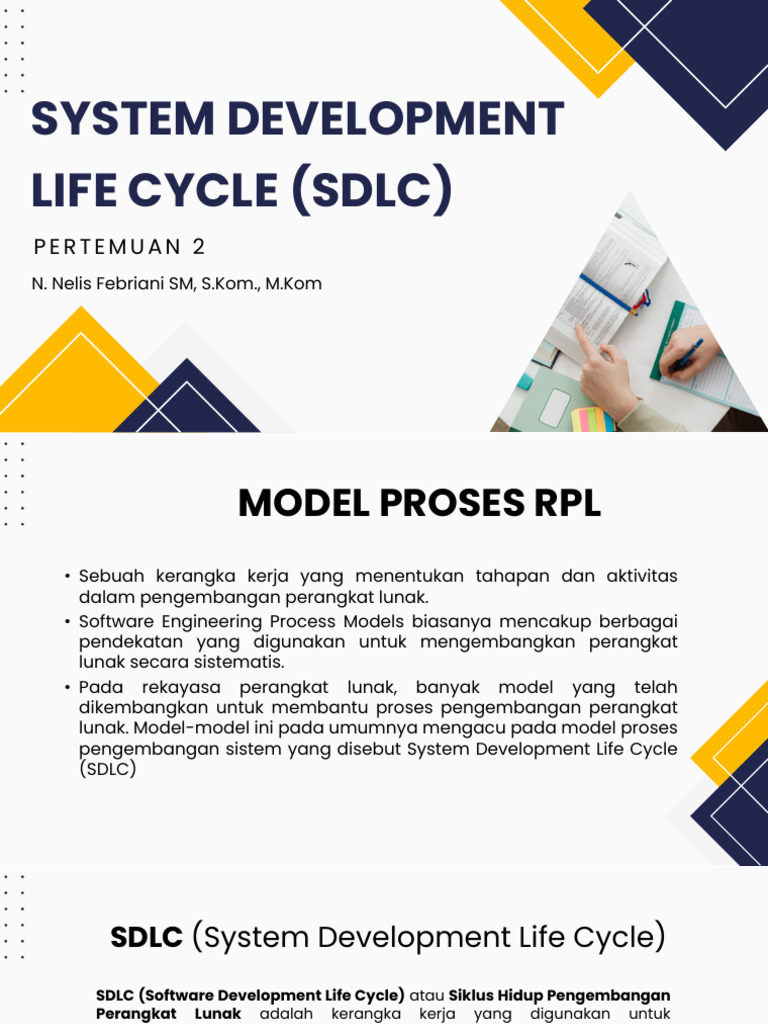 Model Proses SDLC dalam RPL | PDF