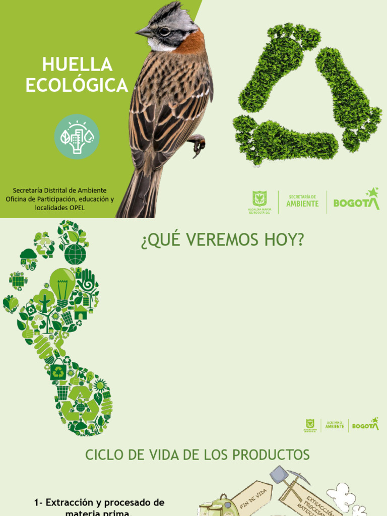 Huella Ecológica | PDF | Evaluación del ciclo de vida | Agua