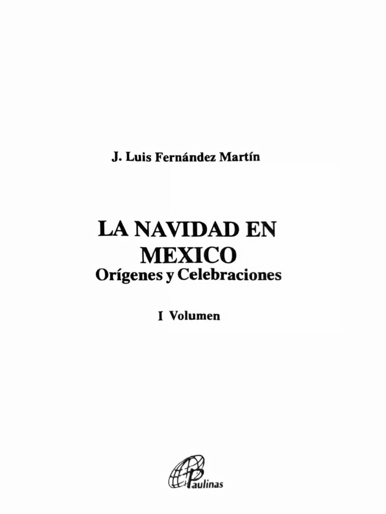 LA NAVIDAD en MÉXICO. Orígenes y Celebraciones PDF Adviento