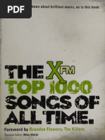 The Top 1000 Songs of All Time - XFM (Radio Station - London ...