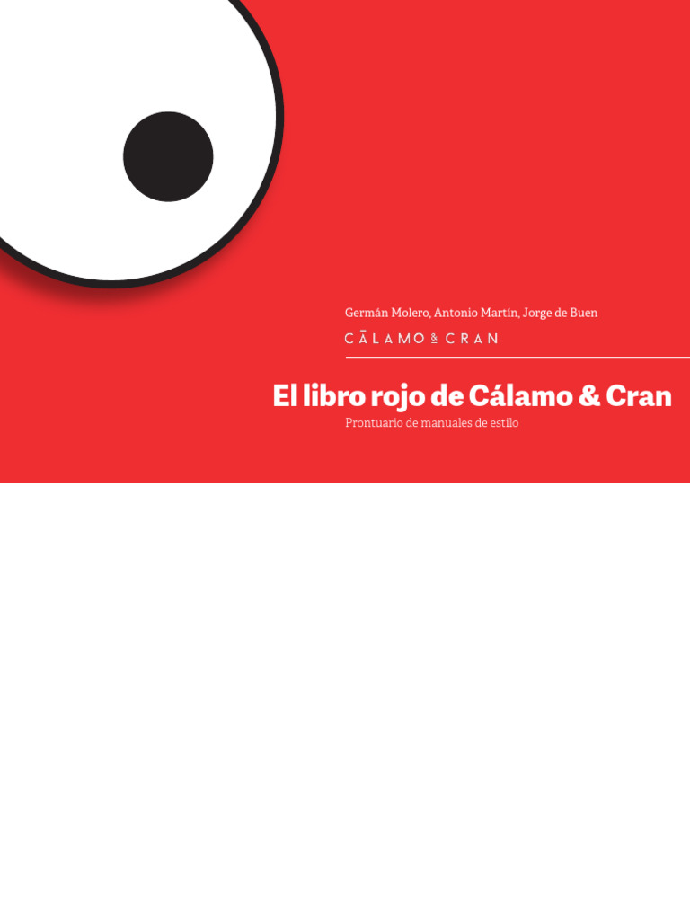 El Libro Rojo de Calamo | PDF | Diccionario | Lengua española