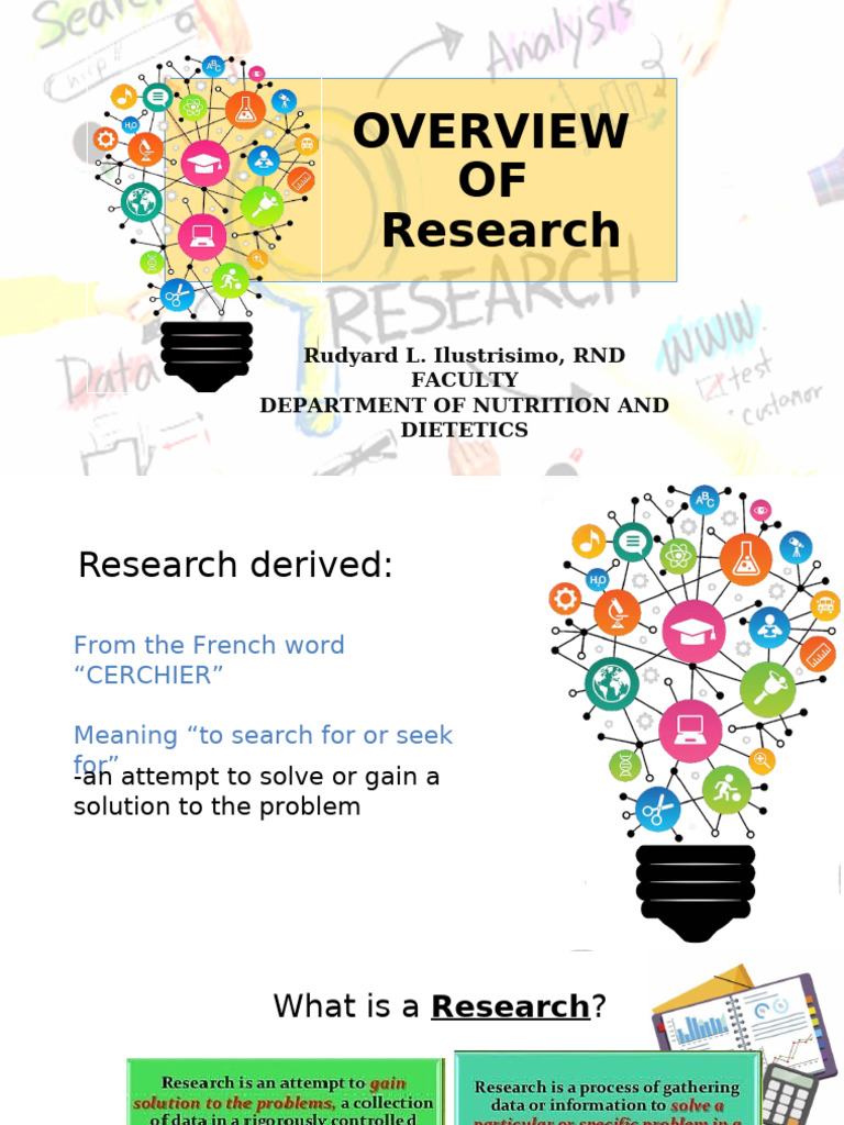 Understanding Research Fundamentals | PDF | Methodology | Concept