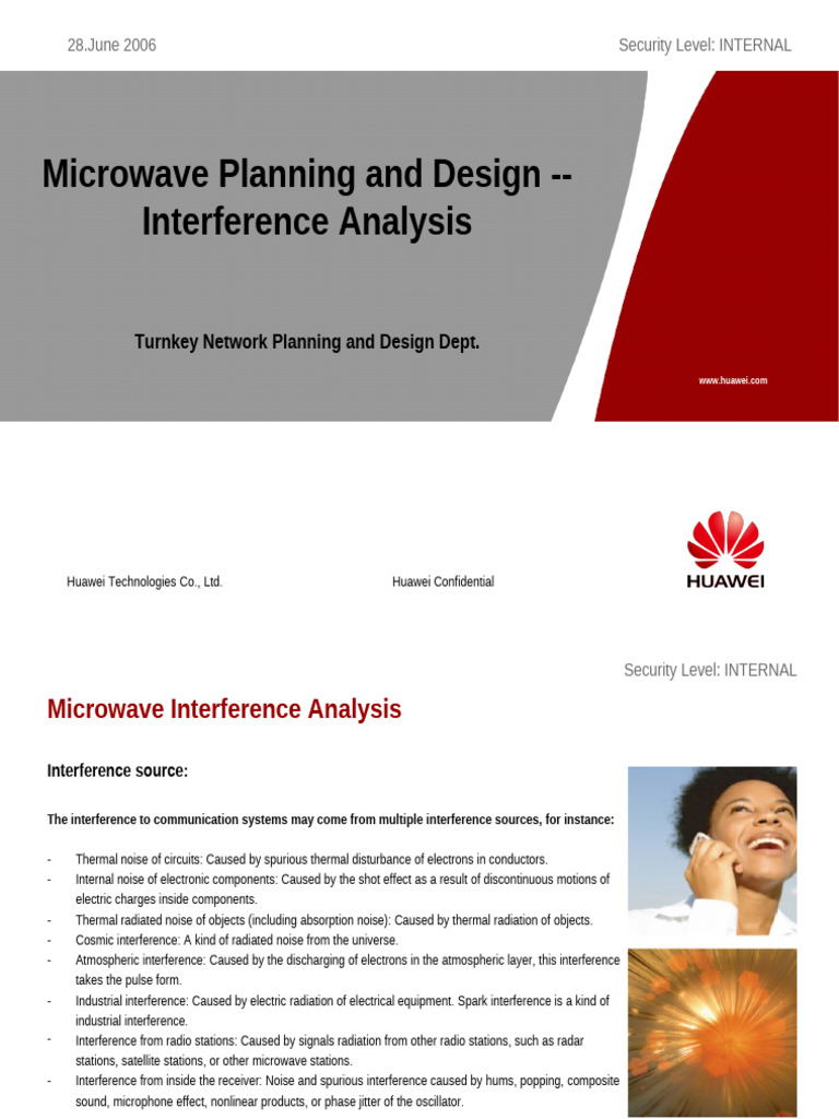 Microwave Interference Analysis Guide | PDF | Electromagnetic ...