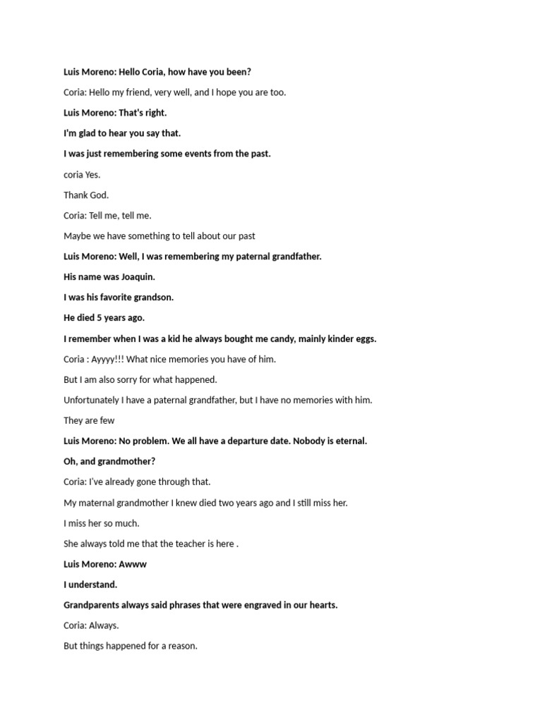 Dialogo | PDF