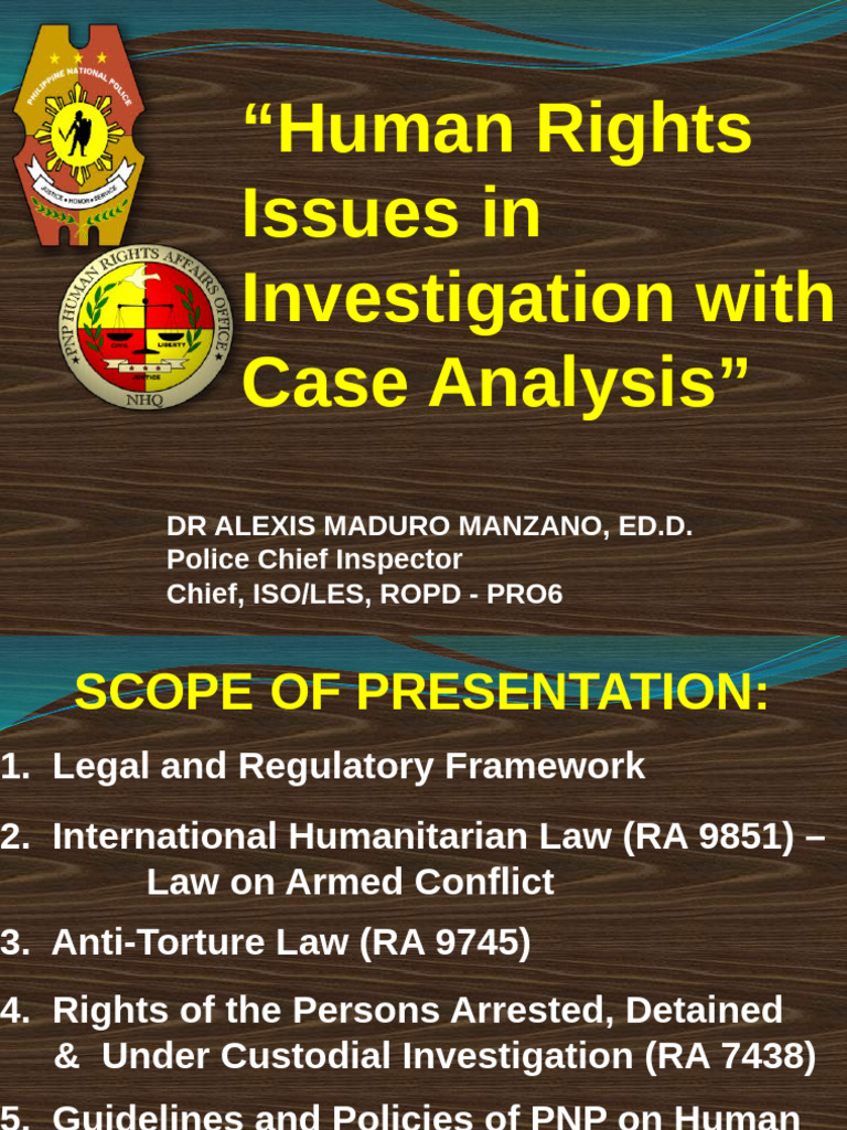 Human Rights in Policing | PDF | Torture | Human Rights