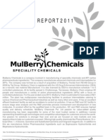 Annual Report 2011 - Mulberry Chemicals India