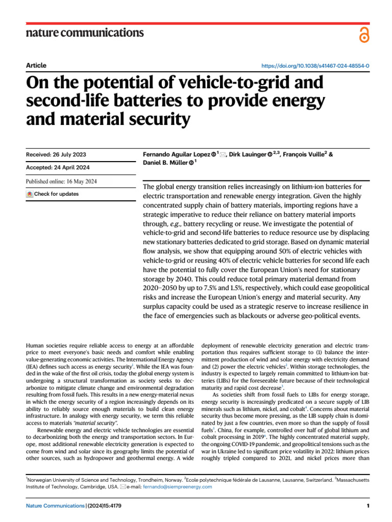 S41467 024 48554 0 PDF Electric Vehicle Renewable Energy