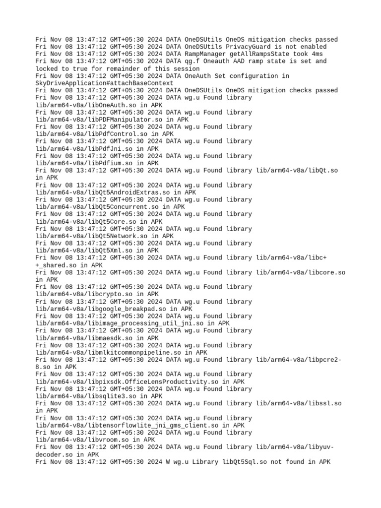 OneDrive Application Log Analysis | PDF | Computer File | Databases