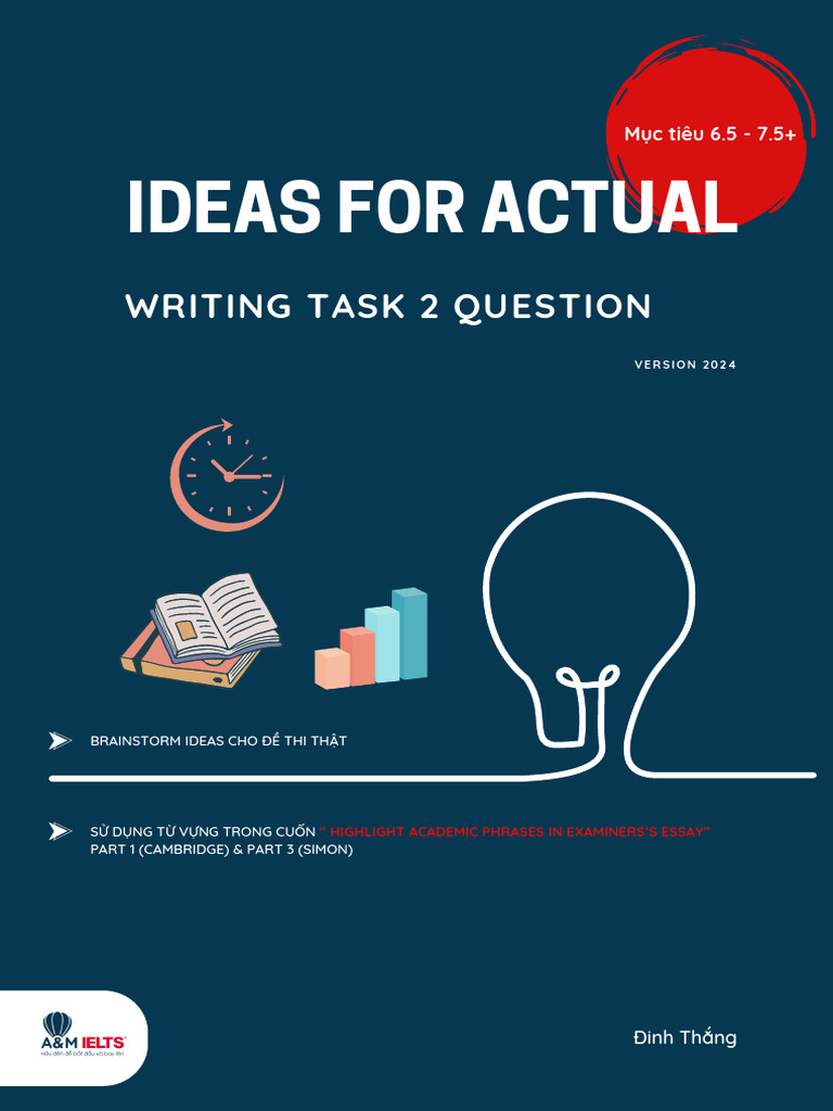 Ideas For Actual IELTS Writing Questions ThayDinhthang A&m IELTS Ver ...