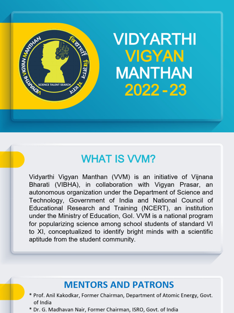 VVM 2022-23 Overview and Registration Guide | PDF | Art | Computers