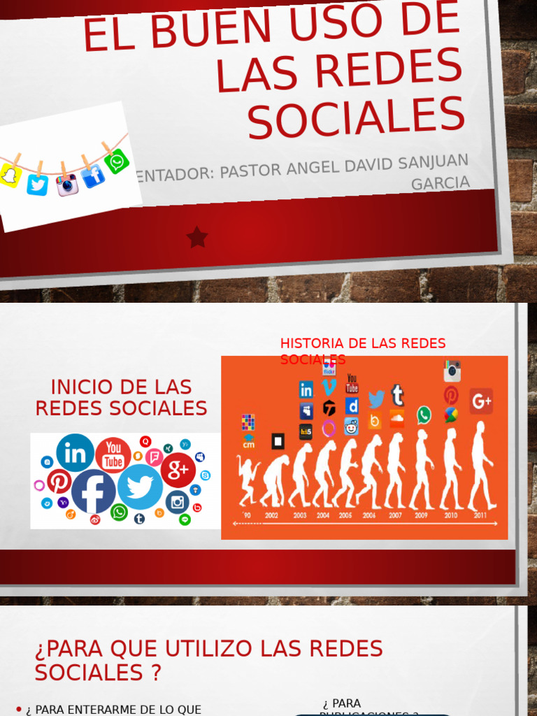 El Buen Uso de Las Redes Sociales | PDF | Ciencias sociales | Estilo de ...