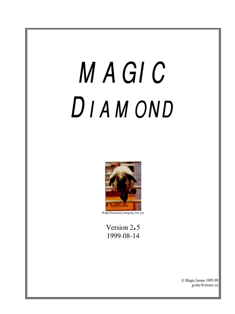 Magic Magic D D Iamond Iamond PDF Whist Family Of Card Games
