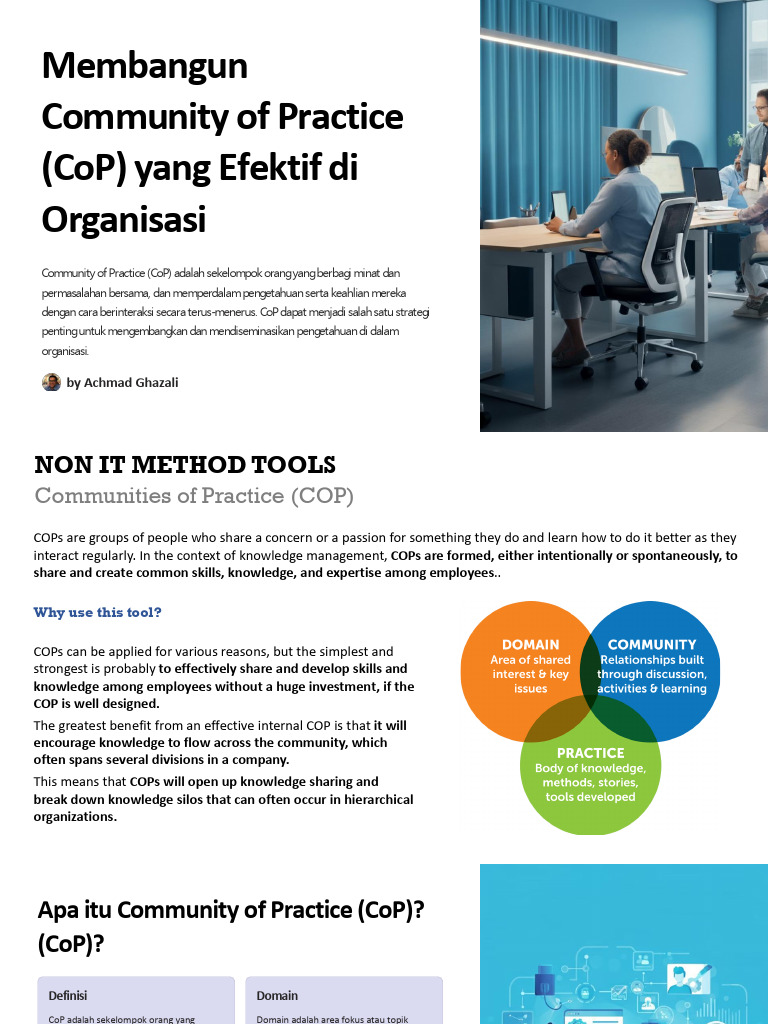 Membangun Community of Practice Efektif | PDF | Karier & Perkembangan