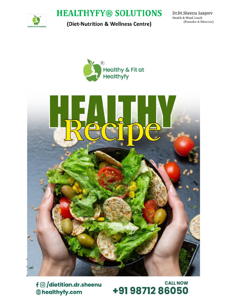 Healthy Vegetarian Cooking Recipes | PDF | Coriander | Cooking