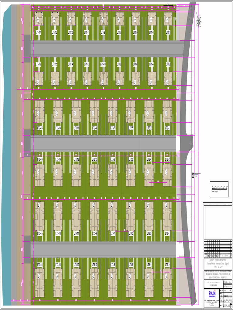 Plan d'ensemble pour 100 logements Gabon | PDF
