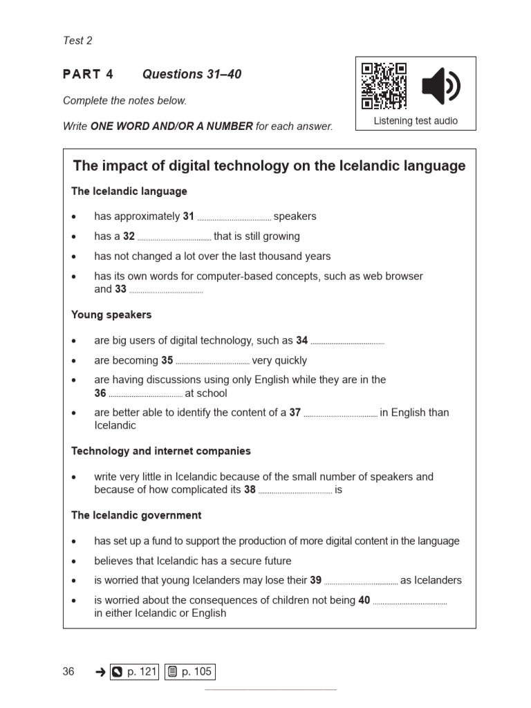 Digital Technology's Impact on Icelandic Language | PDF | Foreign ...