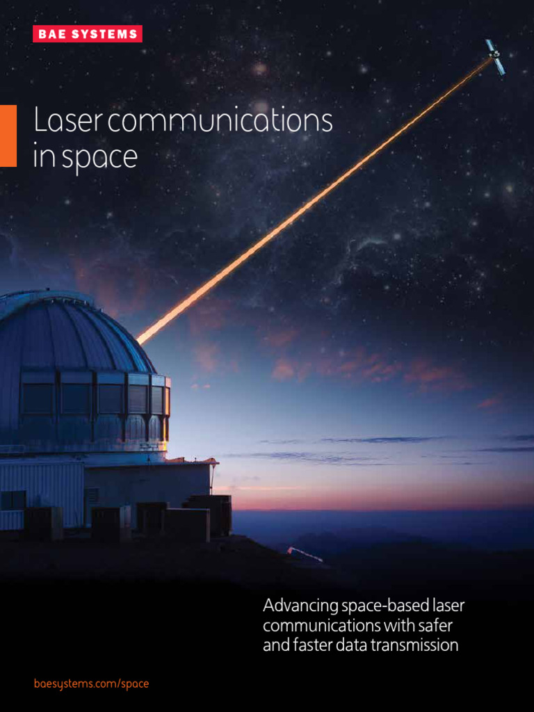 CS 18 A86 001 Lasercomm Web | PDF | Interplanetary Spaceflight | Outer ...