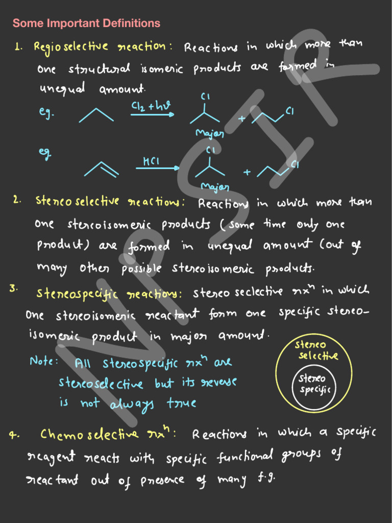 Some Imp Definition | PDF | Space | Organic Chemistry