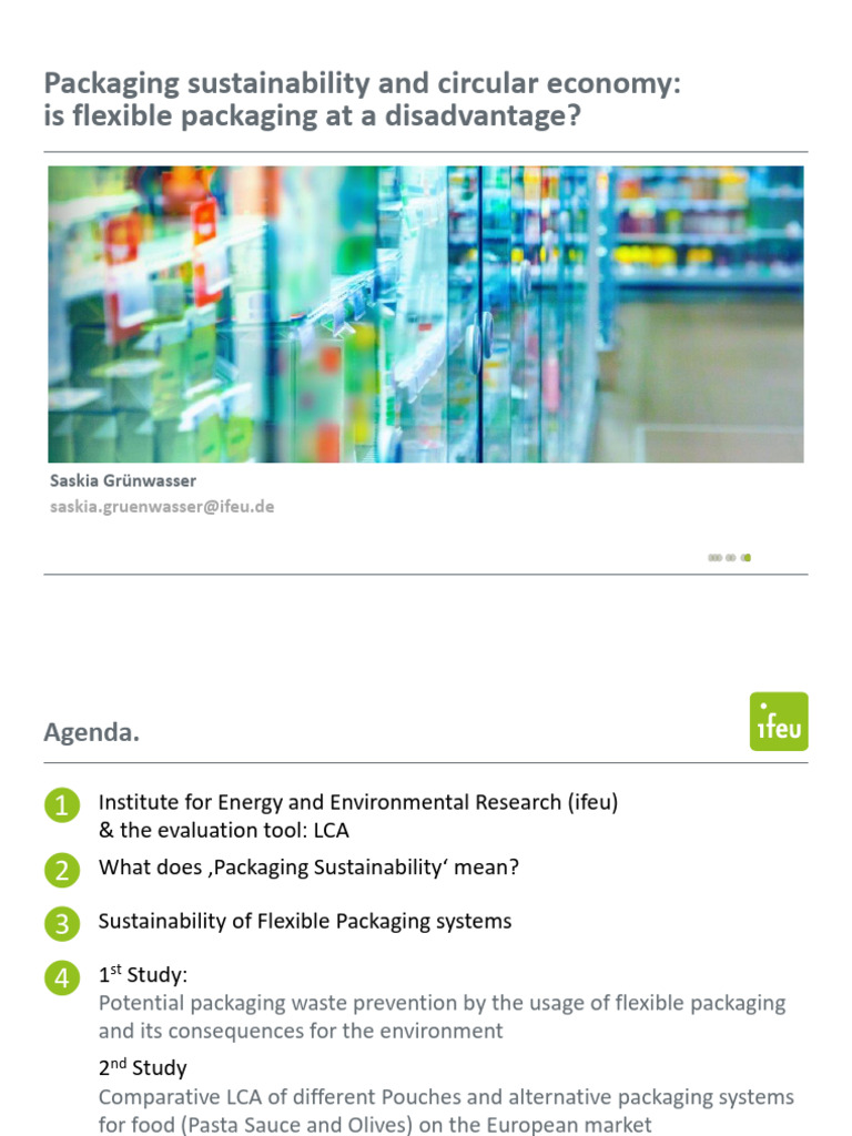 API 2021 - Presentation - Ifeu - SG | PDF | Recycling | Sustainability