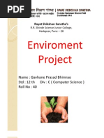 Download Environment Project for HSC by Prasad Gavhane SN79258393 doc pdf