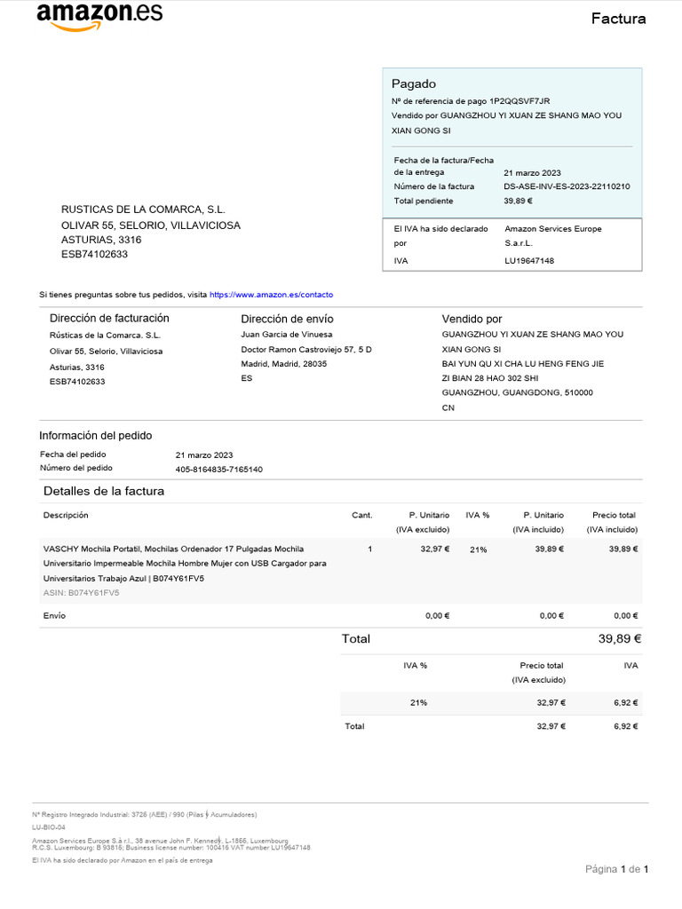 Invoice | PDF