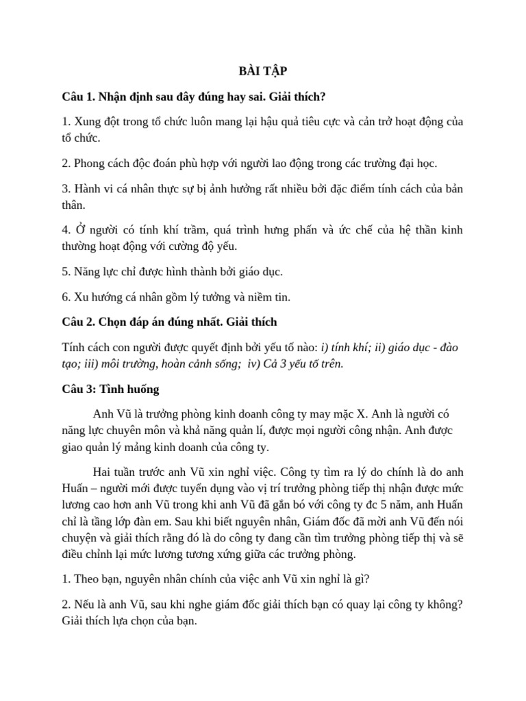 Bai Tap | PDF