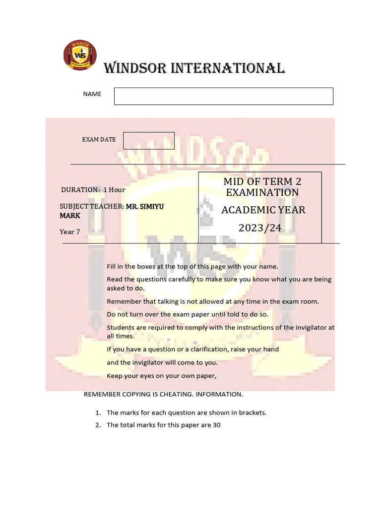 Year 7 ICT | PDF | Computer Network | Operating System