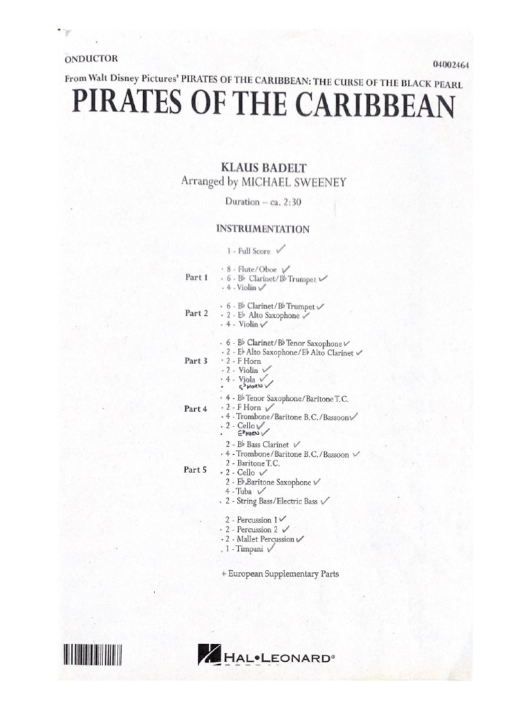 Pirates of The Caribbean | PDF