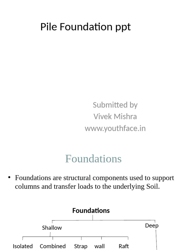 Pilefoundation 120923065108 Phpapp01 | PDF | Deep Foundation ...