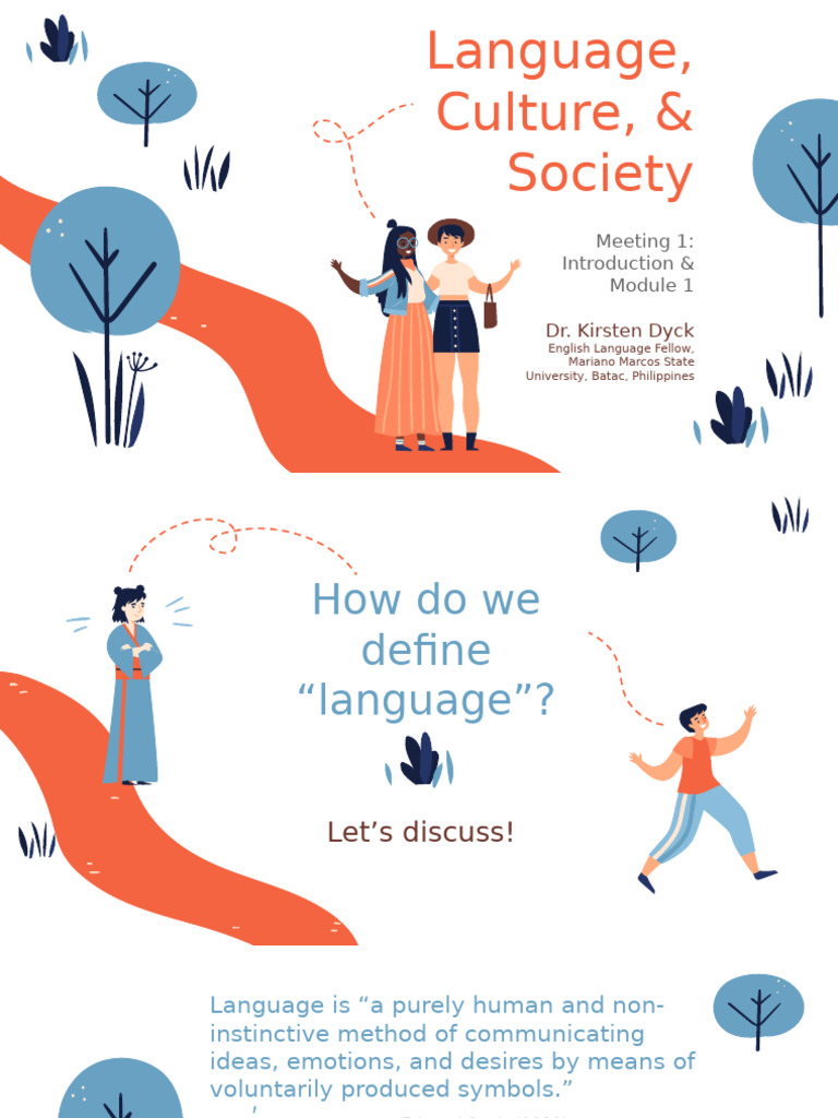 Language, Culture, and Society Overview | PDF | English Language | Communication
