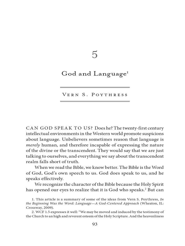 2012 Did God | PDF | God | Genesis Creation Narrative