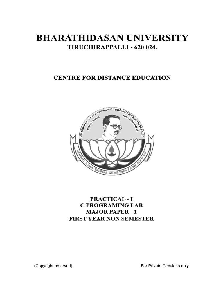 1-c Programming - Lab | PDF | Computers