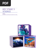 KS3 Science Curriculum Overview | PDF | Chemistry | Biology