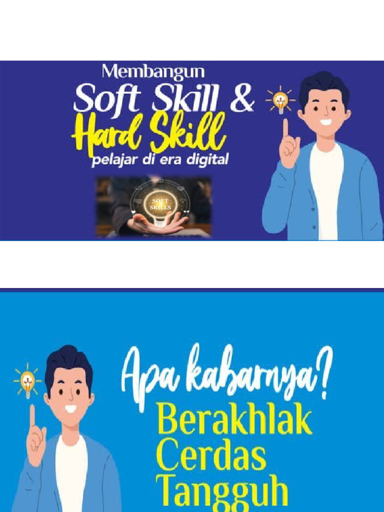 Membangun Hard Skill Dan Soft Skill Pelajar Di Era Digital | PDF