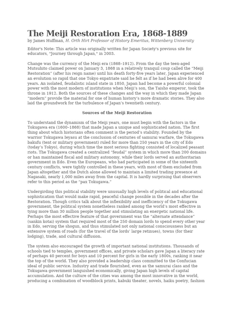 長州藩歴史資料 Japanesehistory 長州藩歴史資料 Japanesehistory（Document mi | PDF | Japan）