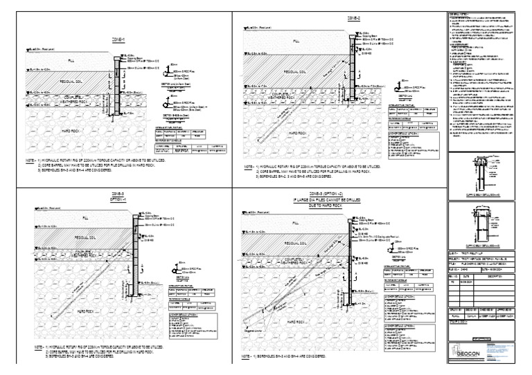 RCC Pile Design and Specifications | PDF | Deep Foundation ...