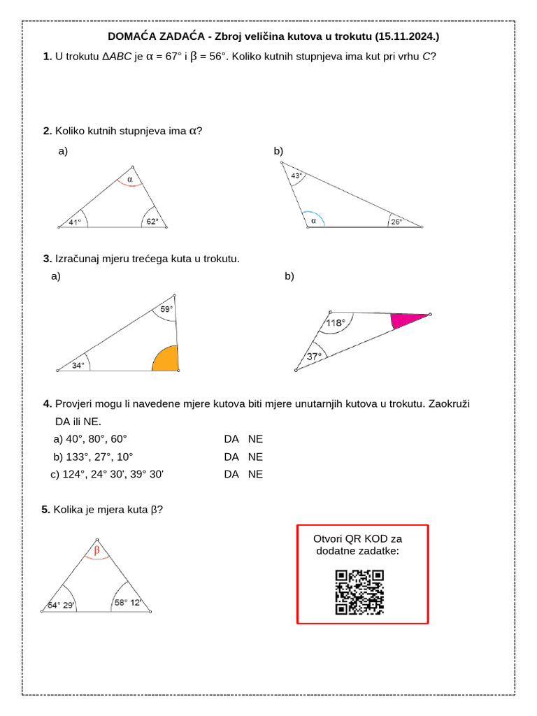 DOMAĆA ZADAĆA 6.a | PDF
