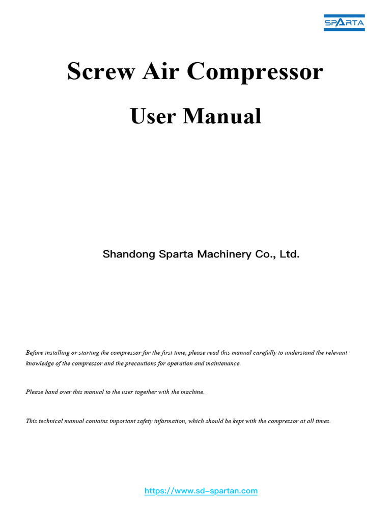 Screw Compressor Brochure | PDF | Power Inverter | Icon (Computing)