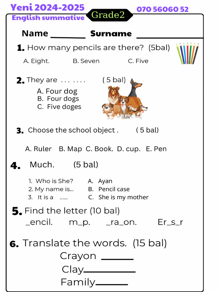 Grade2 Summative 2 - 20241031 - 092001 - 0000 | PDF