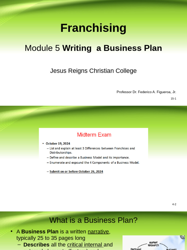 5 Writing A Business Plan | PDF | Marketing | Market Segmentation