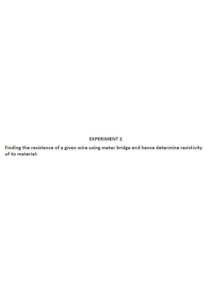 Physics Practical Exp2 1 | PDF