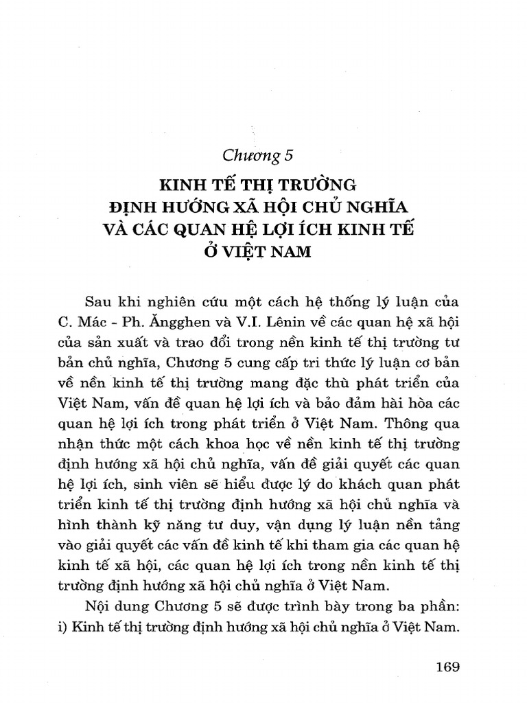 Giáo Trình KTCT - Chương 5 | PDF