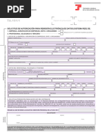 Solicitud Modelo TA.1 Seguridad Social | PDF