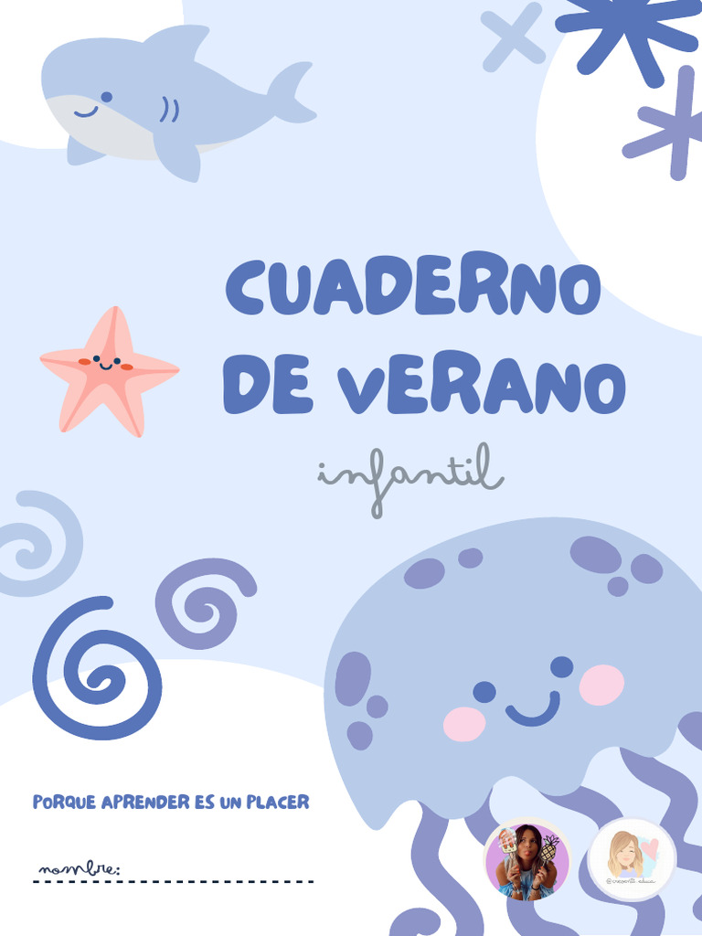 Cuaderno de Verano Infantil: Actividades educativas | PDF | Arco iris
