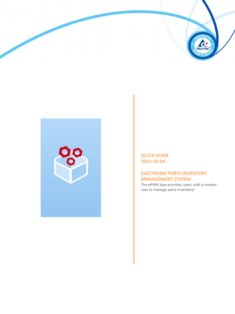 ePIMS Quick Guide for Inventory Management | PDF | Mobile App | Android ...