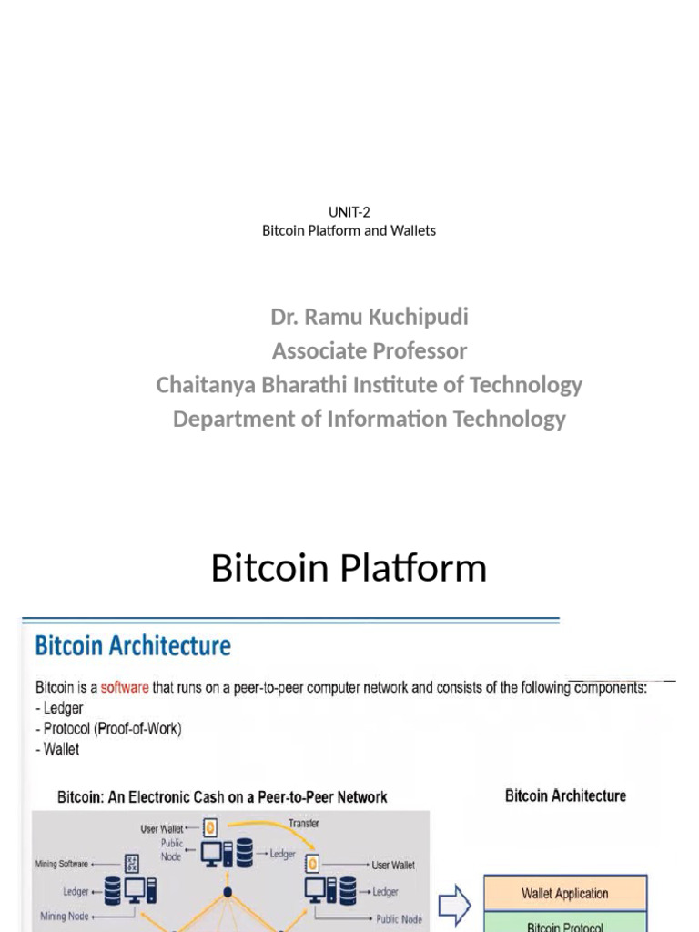 Bitcoin Basics for IT Students | PDF | Bitcoin | Computer Security