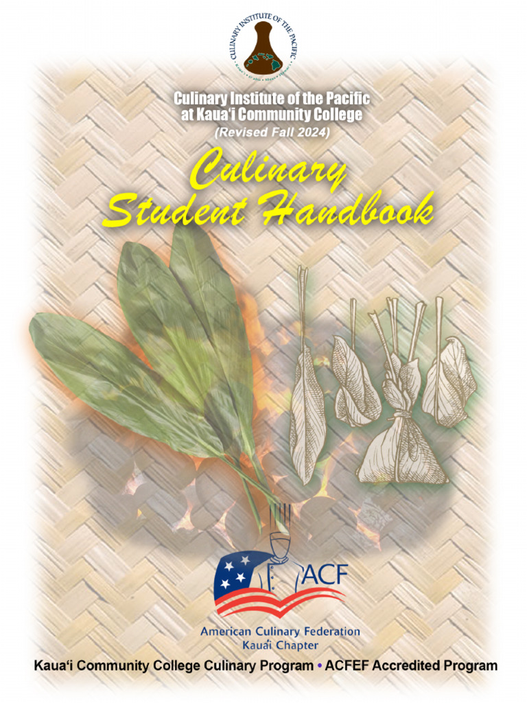 Kaua‘i Community College Culinary Program Guide | PDF | Conflict Of ...